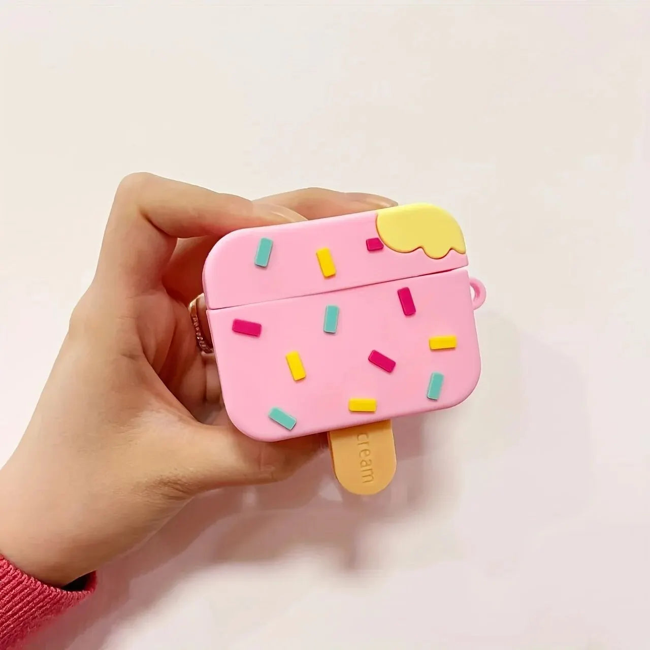 Pink Sprinkle Sundae AirPods Case π¦