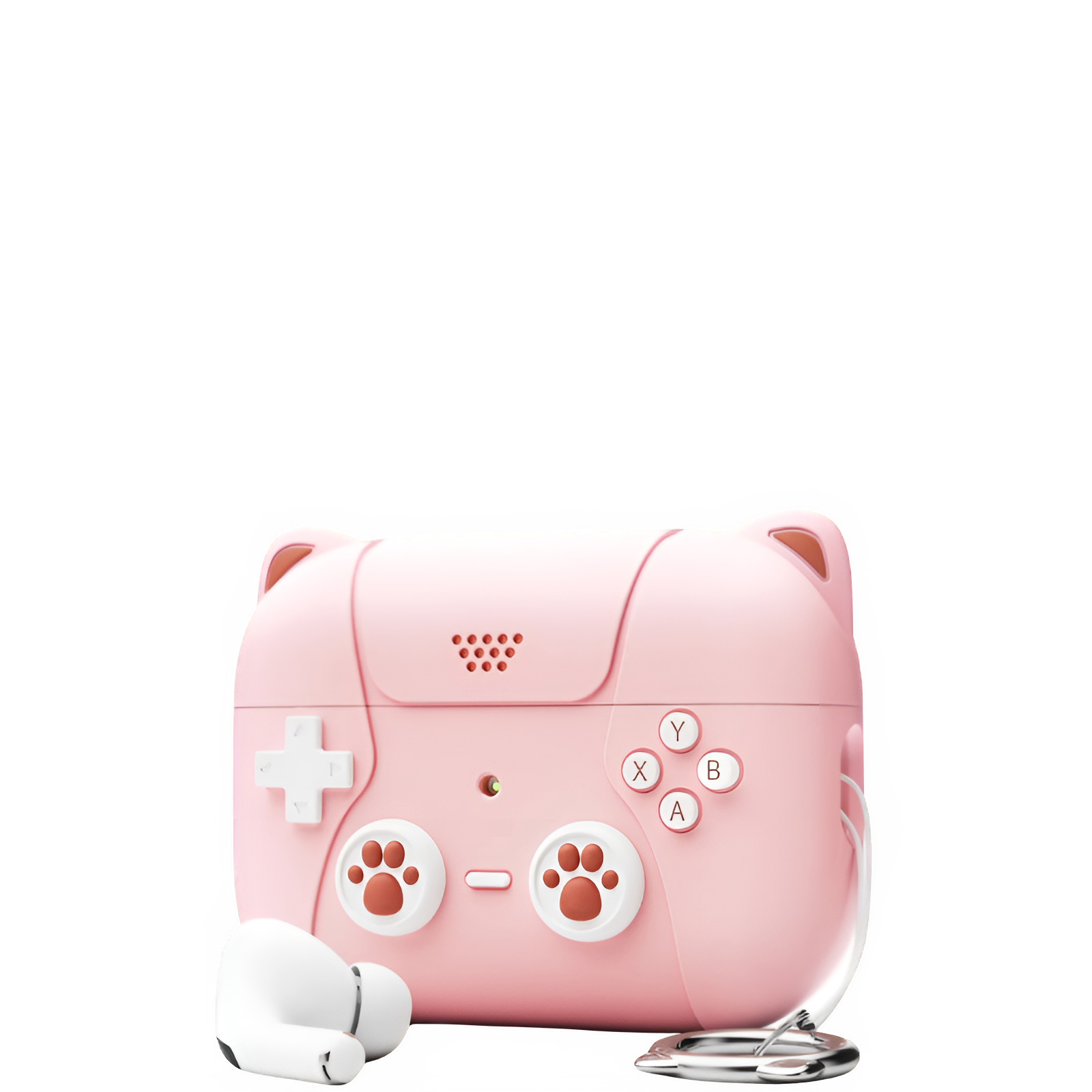 Purrfect Pink Gamer AirPods Case 🎮🐾